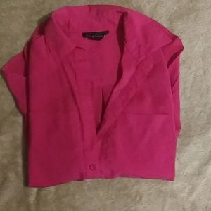 Attention Button Down